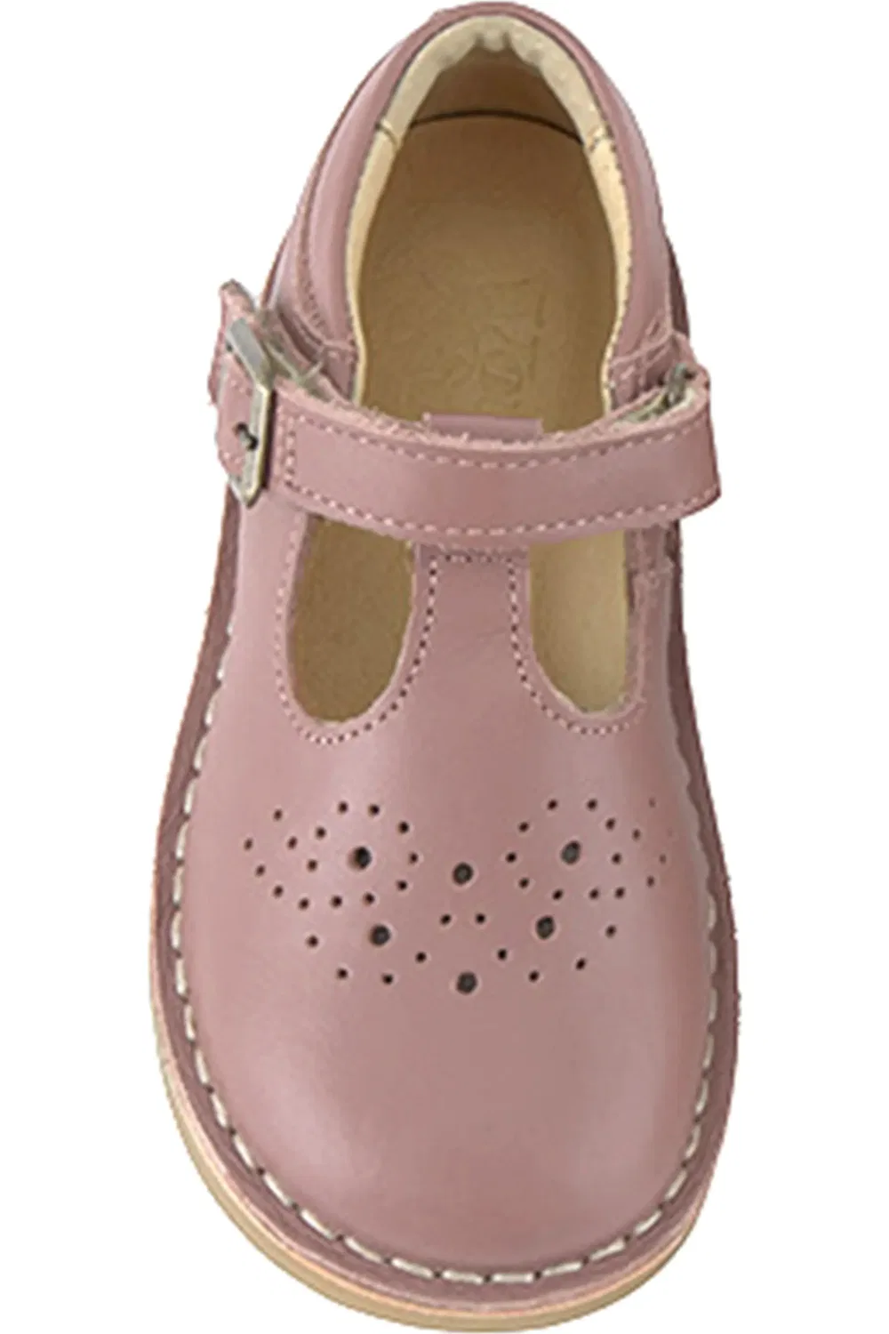 Детские сандалии brogue с ремешком Penny Young Soles, Rose — фото 3