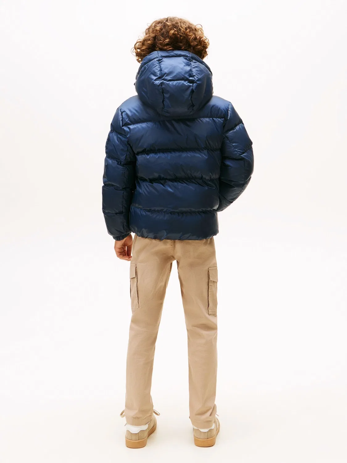 Пуховик Essential Down Puffer Jacket Tommy Hilfiger, синий — фото 2