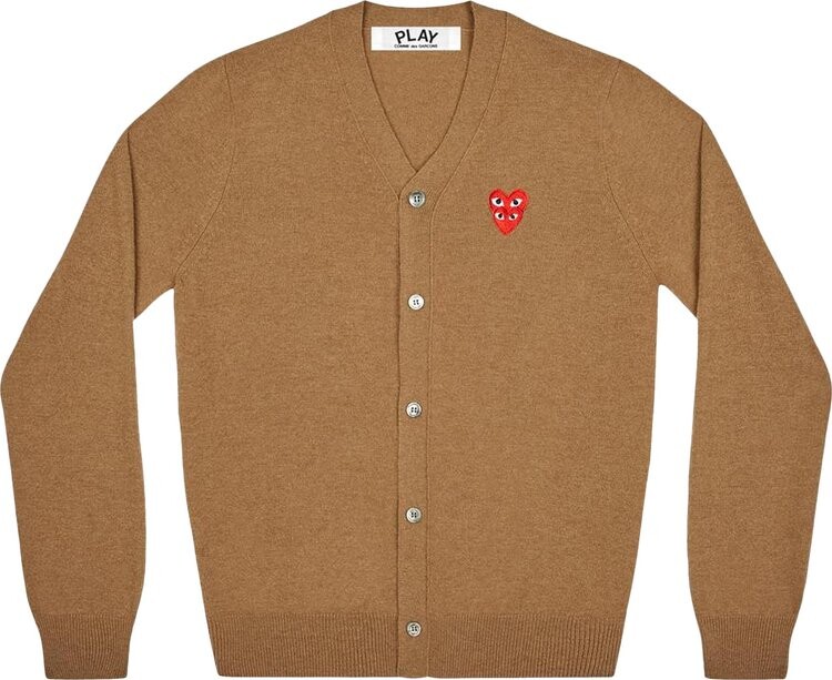 

Кардиган Comme des Garçons PLAY Cardigan 'Brown', коричневый