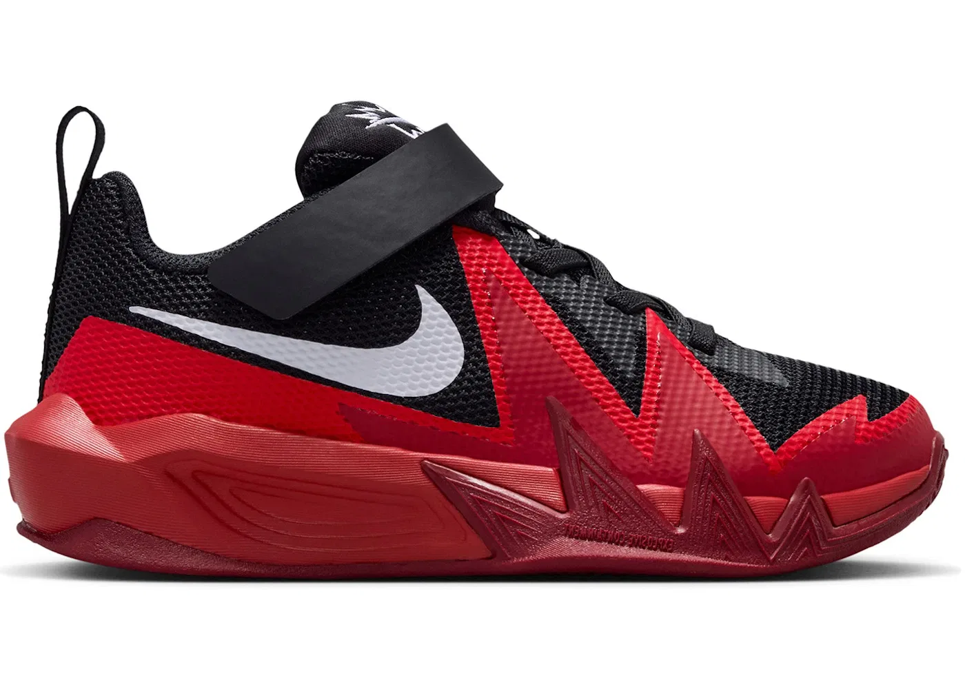 Детские кроссовки для мальчиков с шнуровкой Nike ST Dynamite Nike, Black/University Red/Gym Red/White