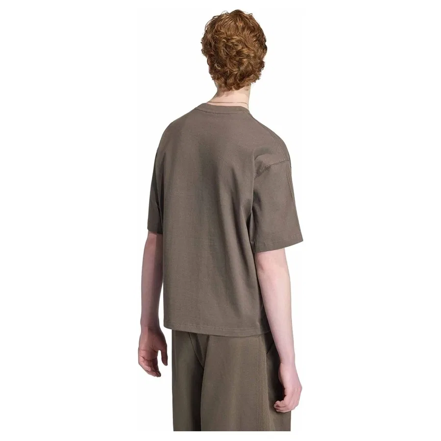 Футболка с коротким рукавом из супрем-ткани, модель P Ess Tee KR4524, adidas, Зеленый — фото 3