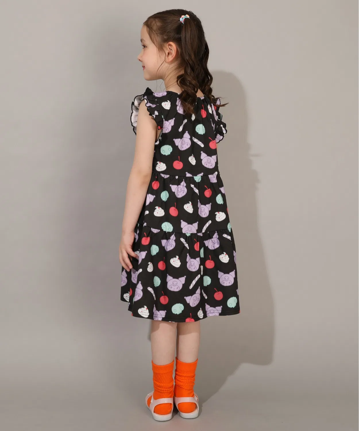 Детское платье для девочек с принтом Sanrio Sweets Frill, модель 1722K, sanrio, Color: Other24 — фото 4