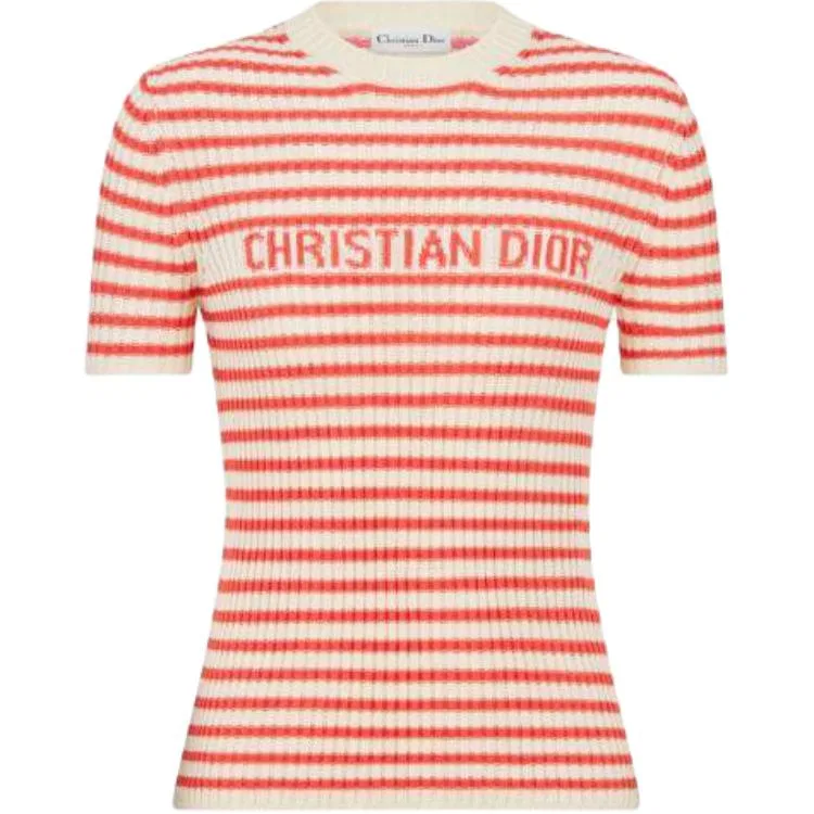 Женский свитер с круглым вырезом Orange DIOR, Orange