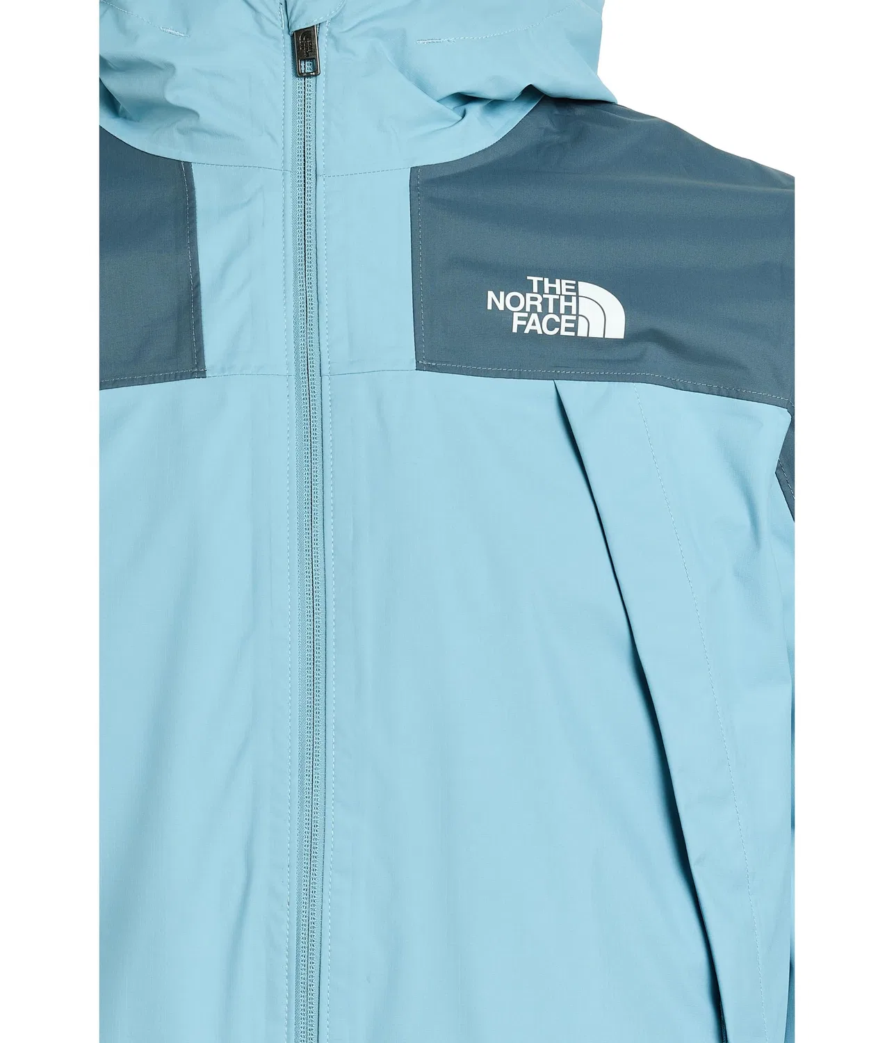 Куртка Antora Triclimate (для маленьких и больших детей) The North Face Kids, Pale Teal/Granite Grey — фото 4