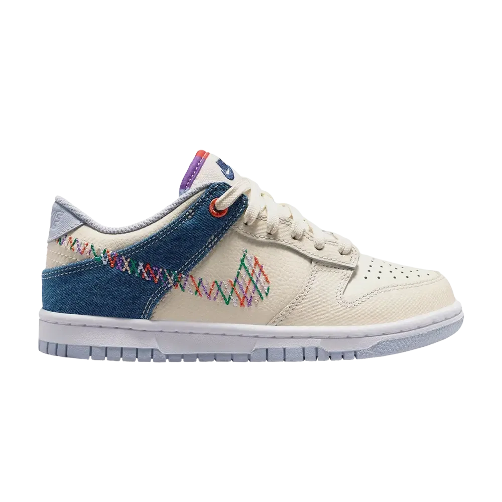 Кроссовки Nike Dunk Low GS, кремовый