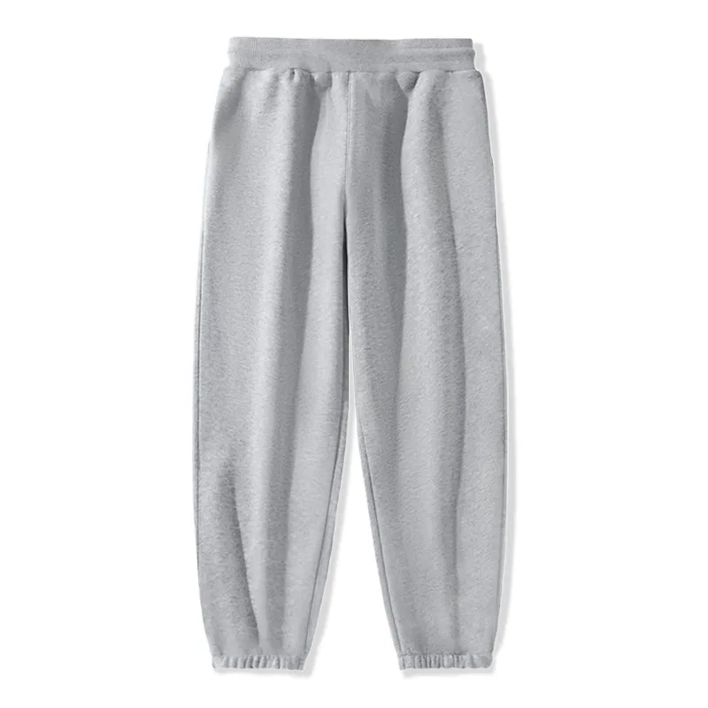 Детские повседневные штаны с манжетами Happy Shark Pants Logo MINISO, Black — фото 4