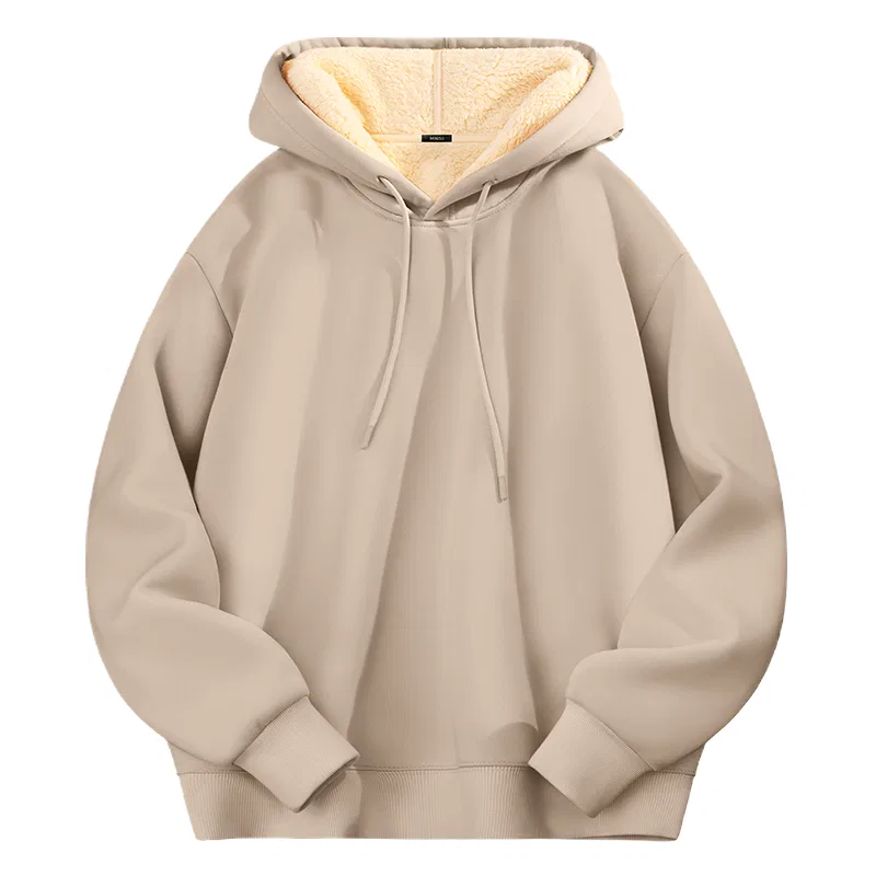 Детское худи утепленное на флисе MINISO, Khaki