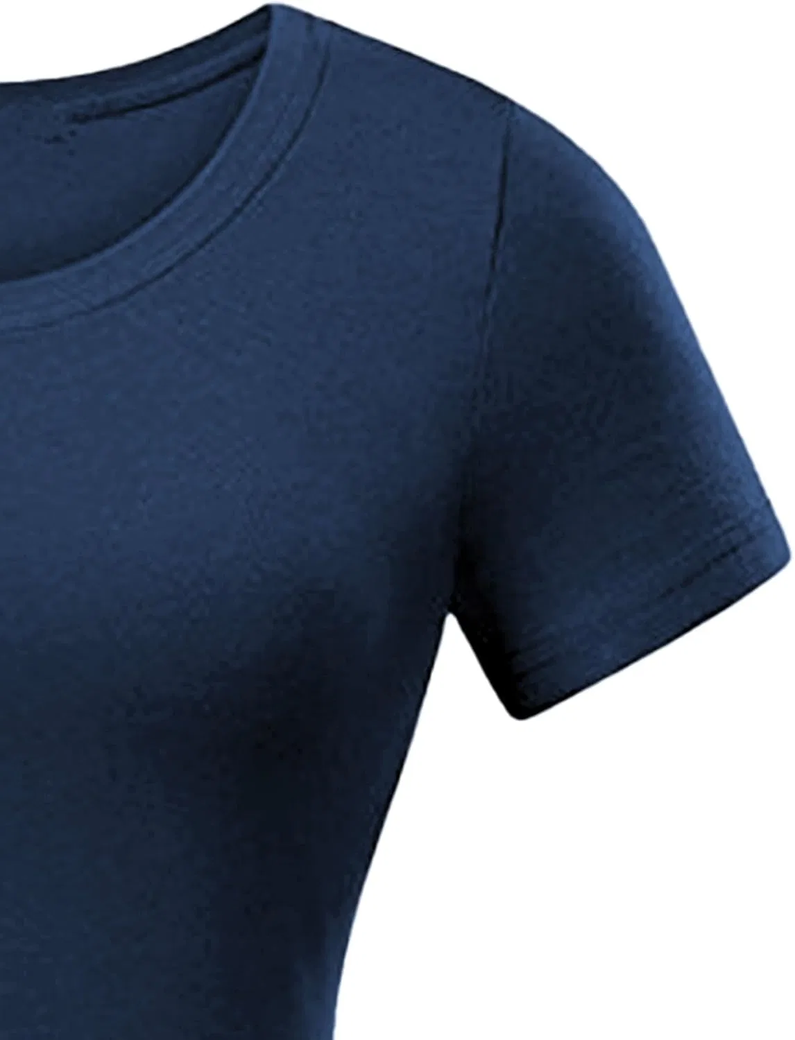 Женское платье миди A-силуэта с плиссировкой, Navy Blue — фото 4