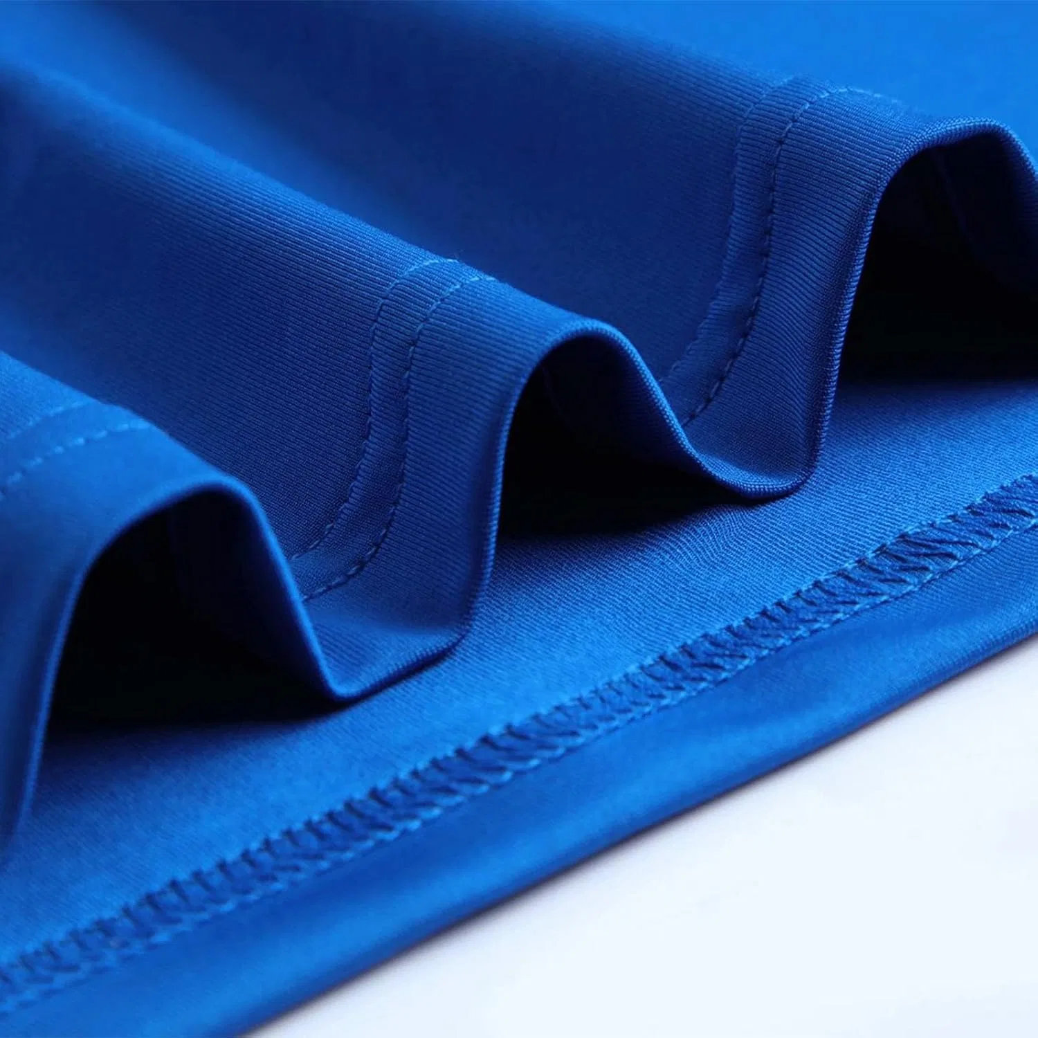 Мужская спортивная футболка быстросохнущая с длинным рукавом, Blue — фото 4