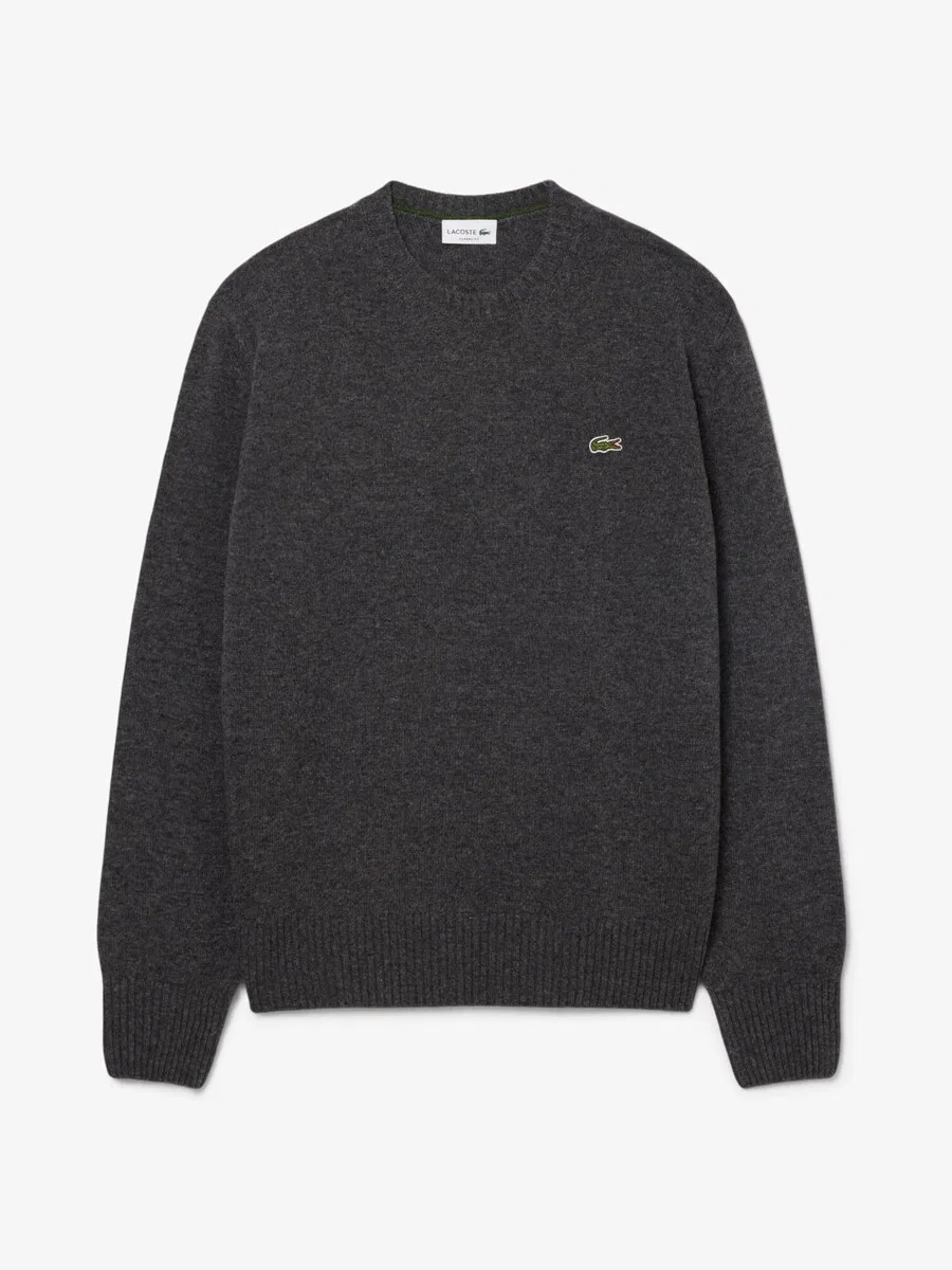 Толстовка LACOSTE темно-серого цвета — фото 2
