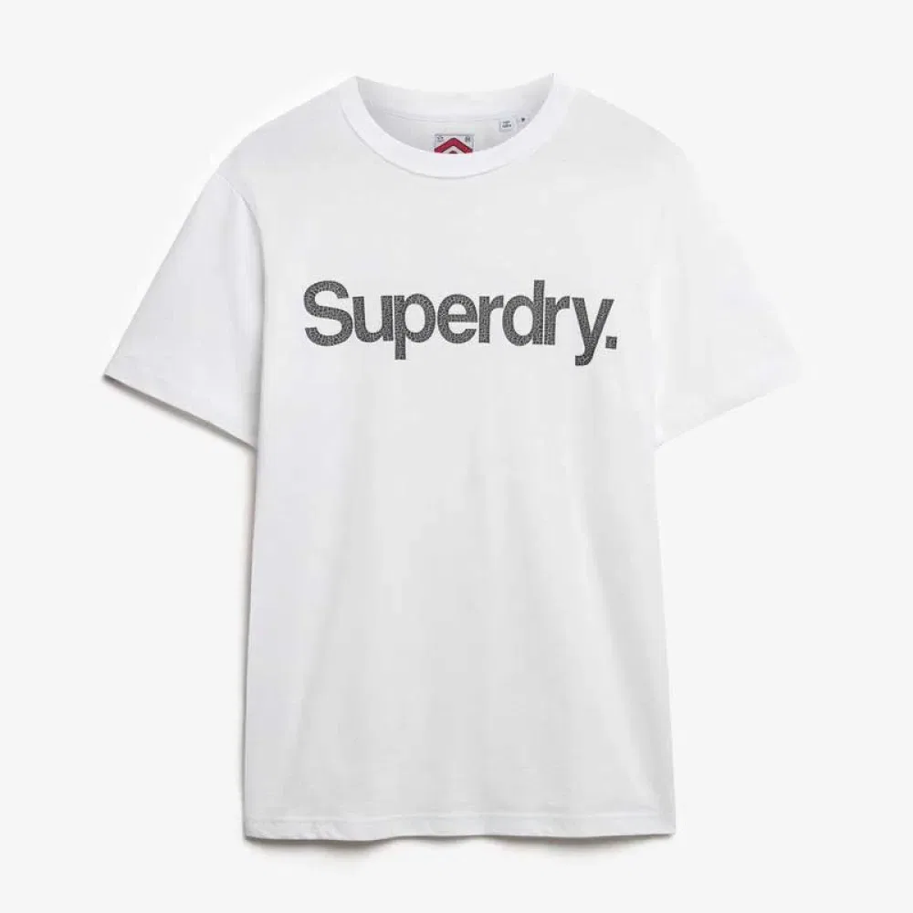Футболка с коротким рукавом Core Logo Superdry, белый — фото 3