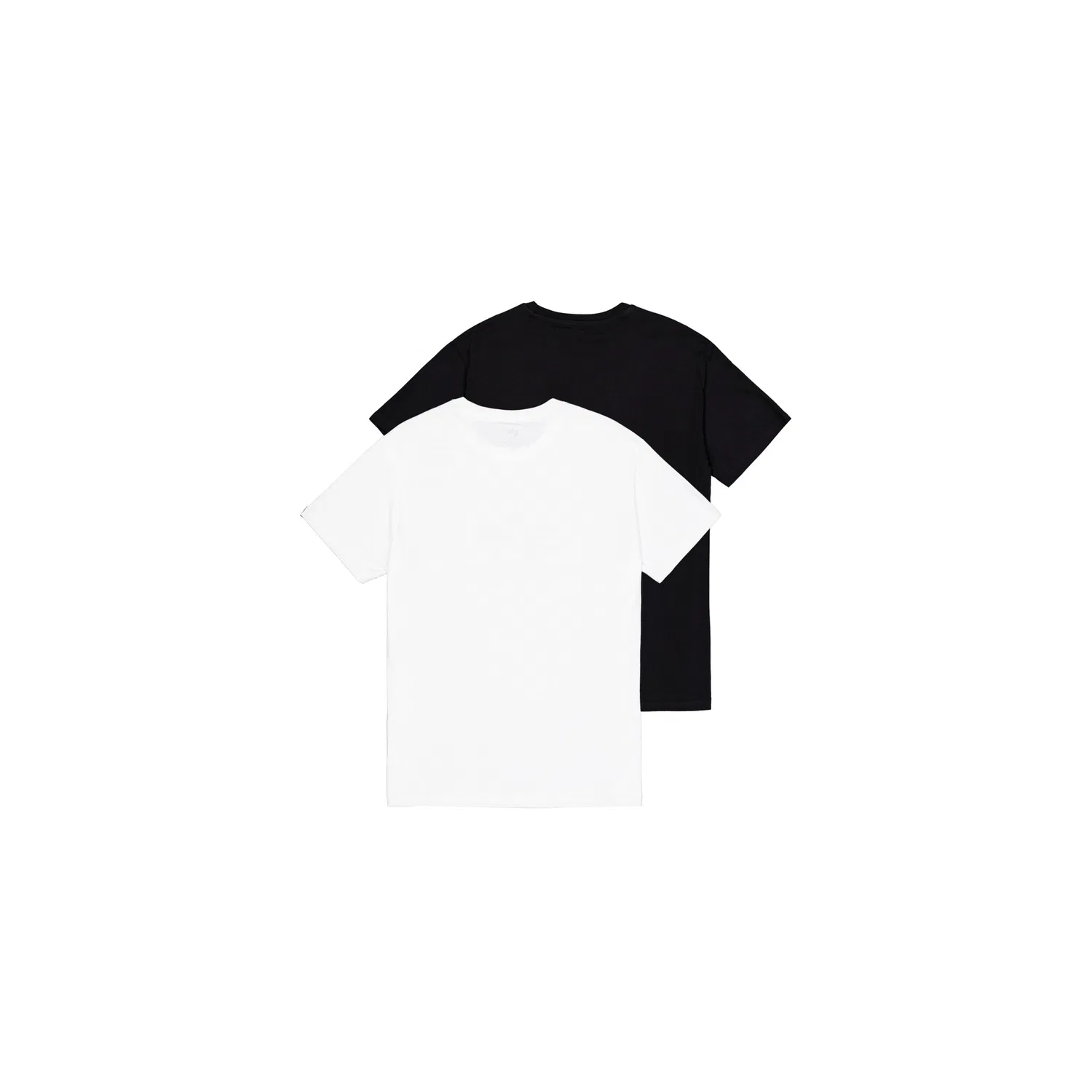 Детская футболка-поло с логотипом Alpha Industries, Black/White — фото 2