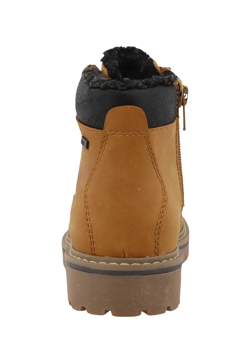 Ботильоны Stiefel унисекс на шнуровке Tom Tailor, Camel — фото 3
