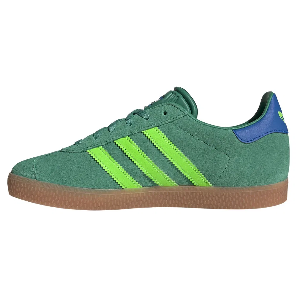 Кроссовки Gazelle Junior Adidas Originals, зеленый — фото 3