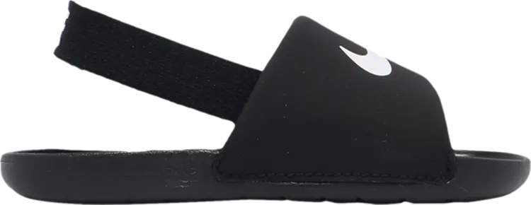 

Сандалии Nike Kawa Slide TD 'Black White', черный
