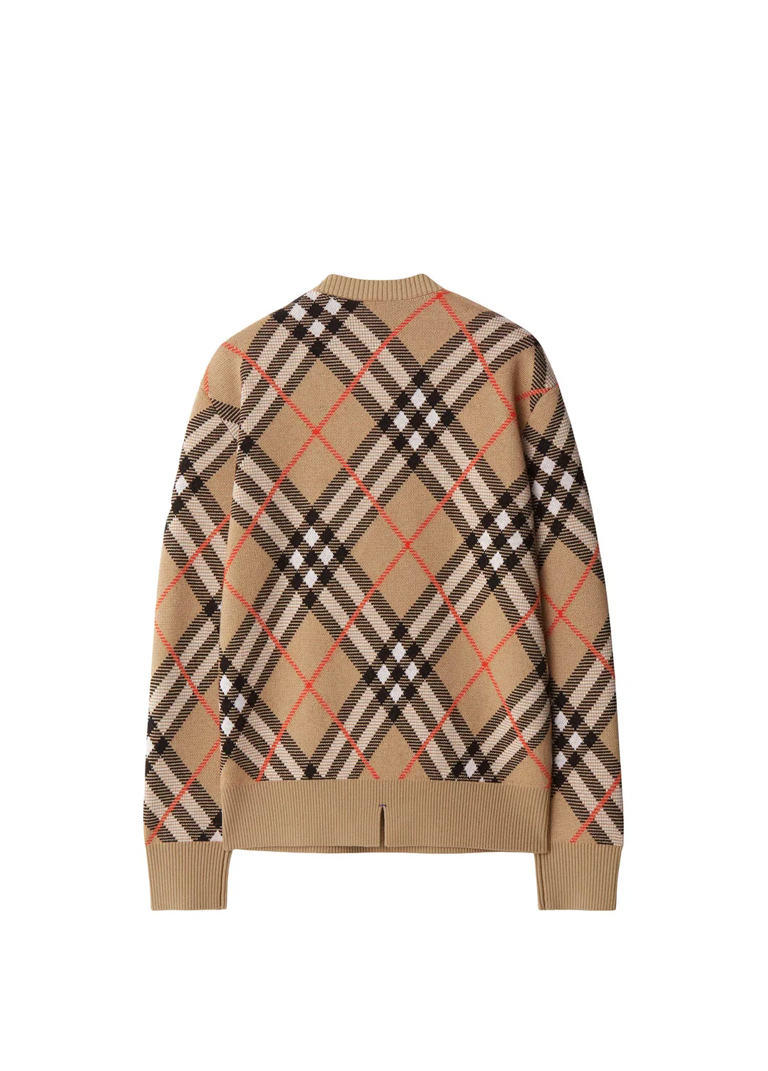 Свитер Burberry Check Bej, бежевый — фото 2