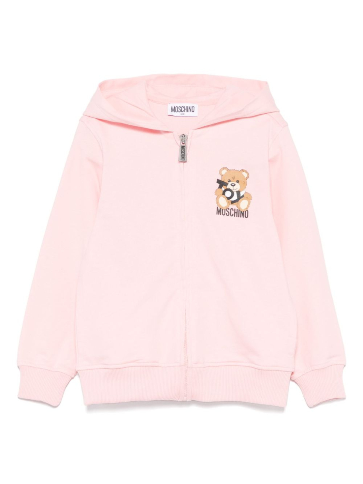 

Moschino Kids худи Teddy Bear, розовый