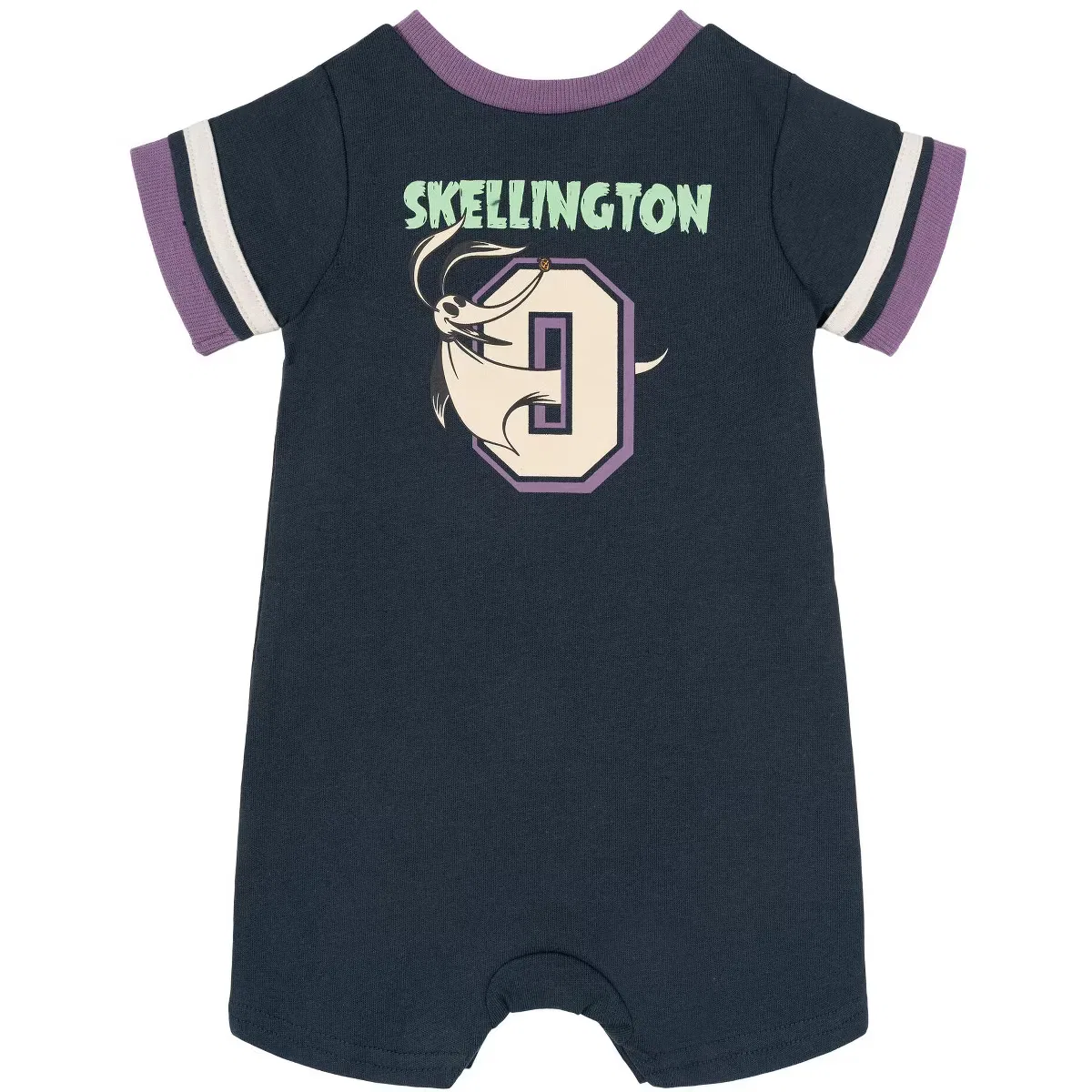 Боди-комбинезон спортивный с принтом Disney, Grey Jack Skellington — фото 2