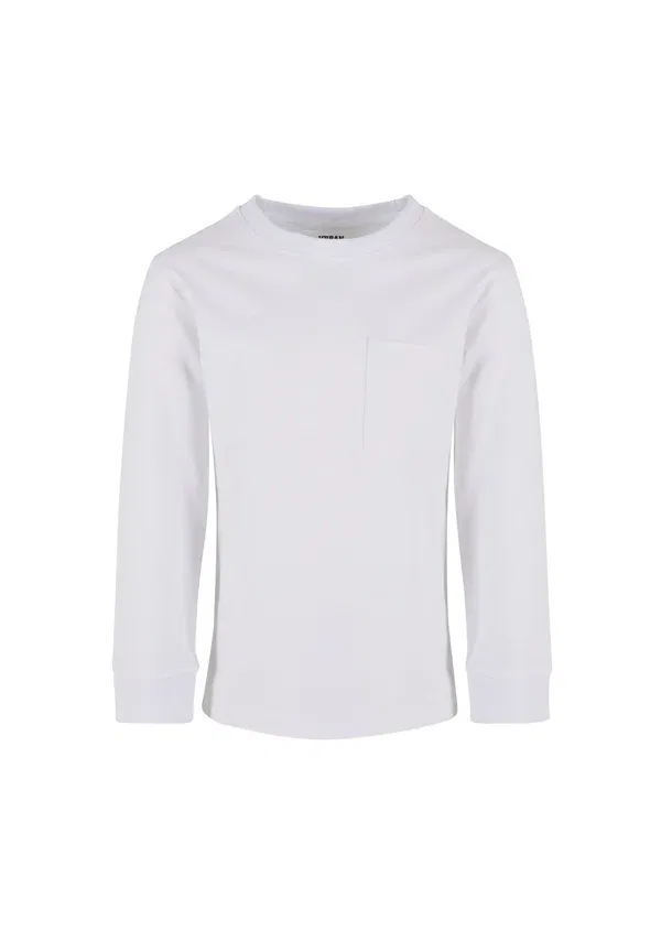 Футболка с длинным рукавом хлопковая Oversized longsleeve Urban Classics, белый — фото 3