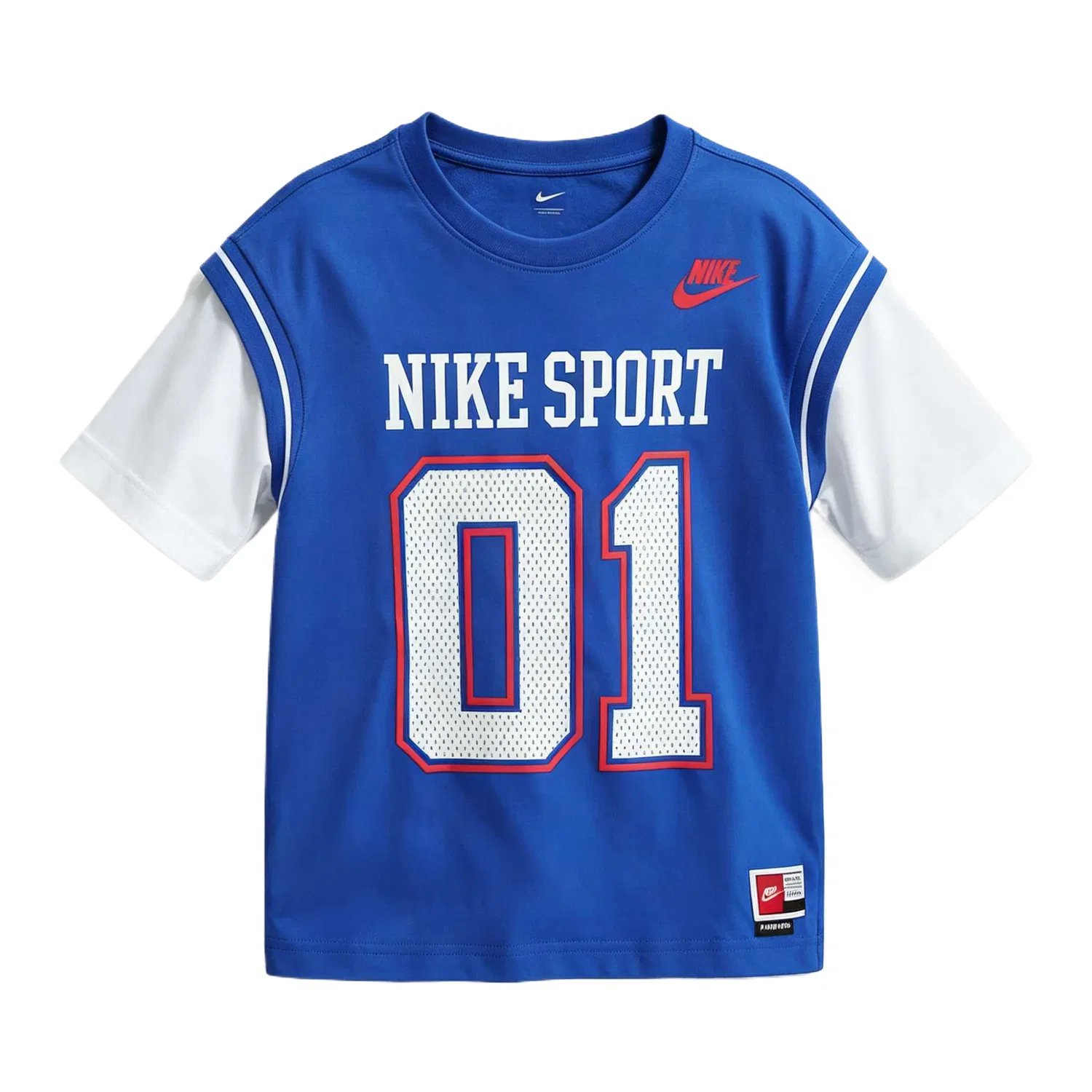 Футболка детская с круглым вырезом Nike, Game Royal Blue