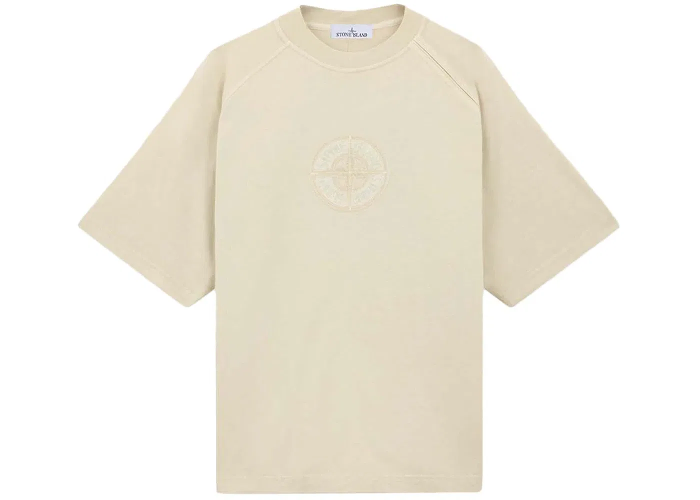 Мужская футболка из органического хлопка Stone Island, Beige