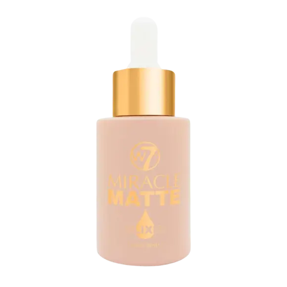 

W7 Miracle Matte Elixir Face Booster матовая база под макияж, 30 мл