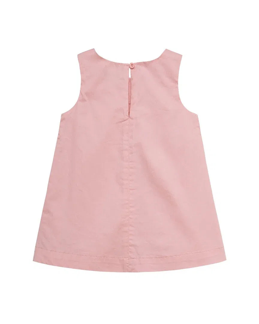 Детское платье-трапеция с бантами Habitual Bow Front Shift Dress, розовый — фото 2