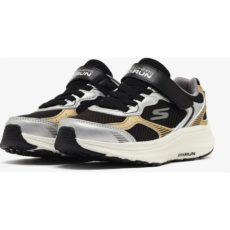 Кроссовки детские с технологией Air-Cooled Goga Mat Go Run Consistent 2.0 Skechers, Серый — фото 3