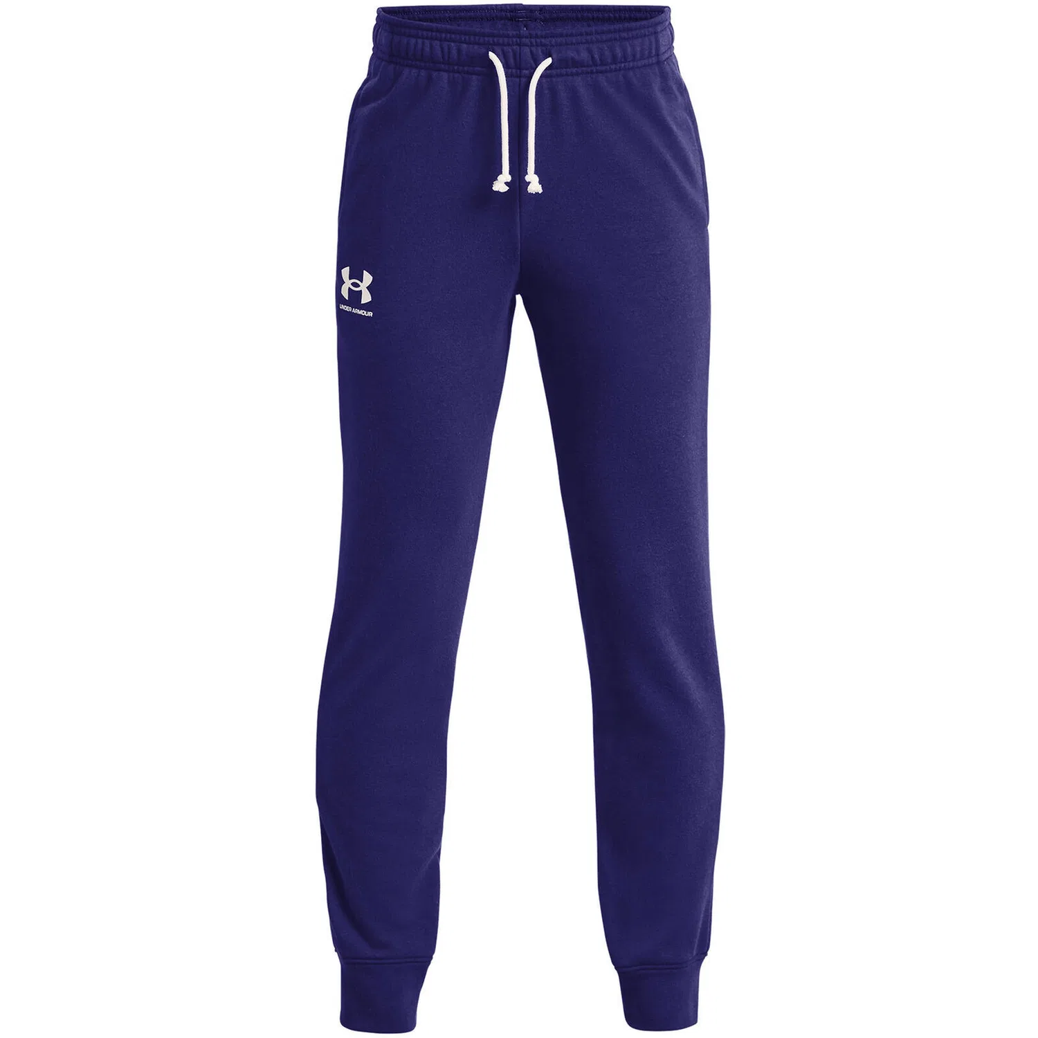 Детские спортивные штаны с длинным рукавом Under Armour Ua Rival Terry Jogger, Blue Aubergine