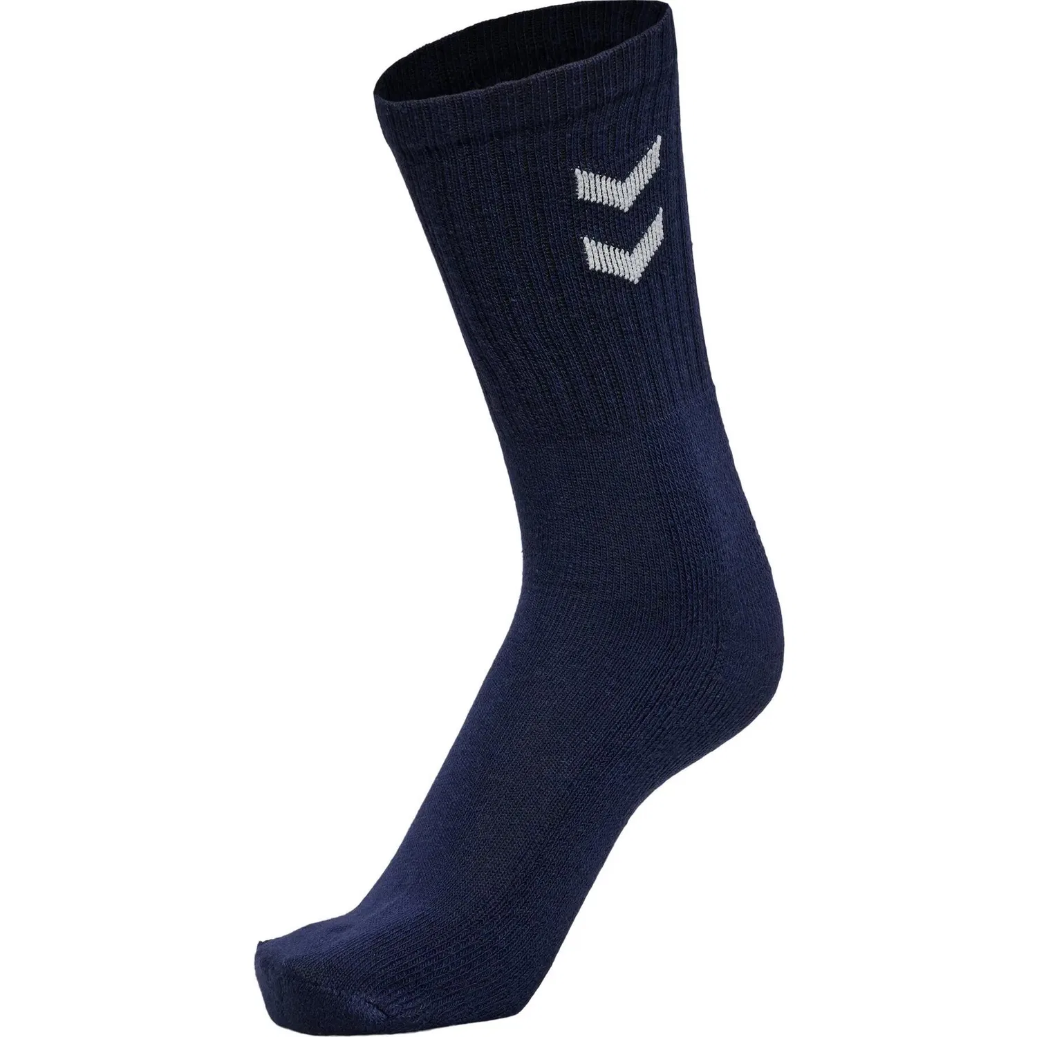 Детские носки с контрастным узором Hummel Basic, Blau — фото 2