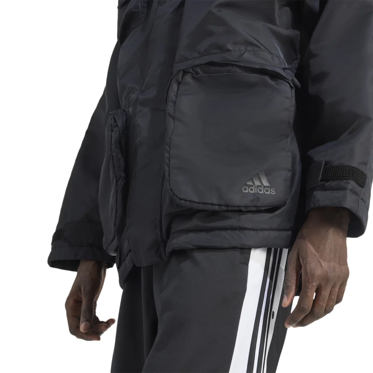Мужская парка CPH Adidas, черный — фото 4