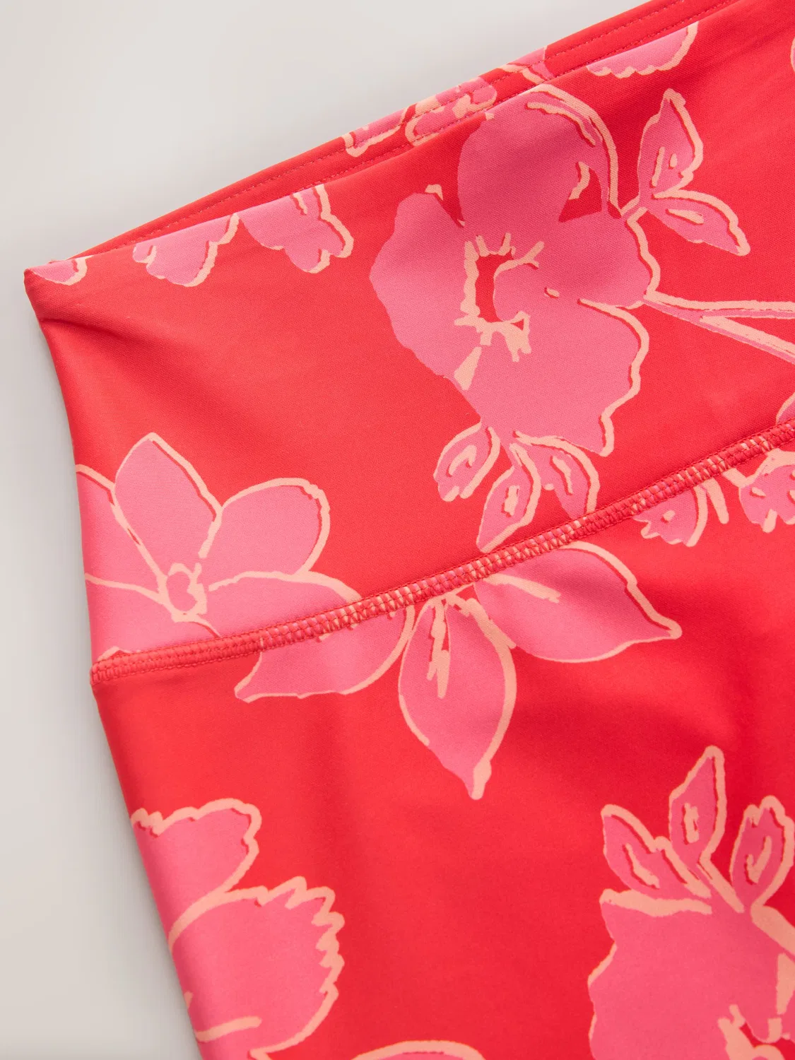 Леггинсы Power Active Next, Red Floral Print — фото 2