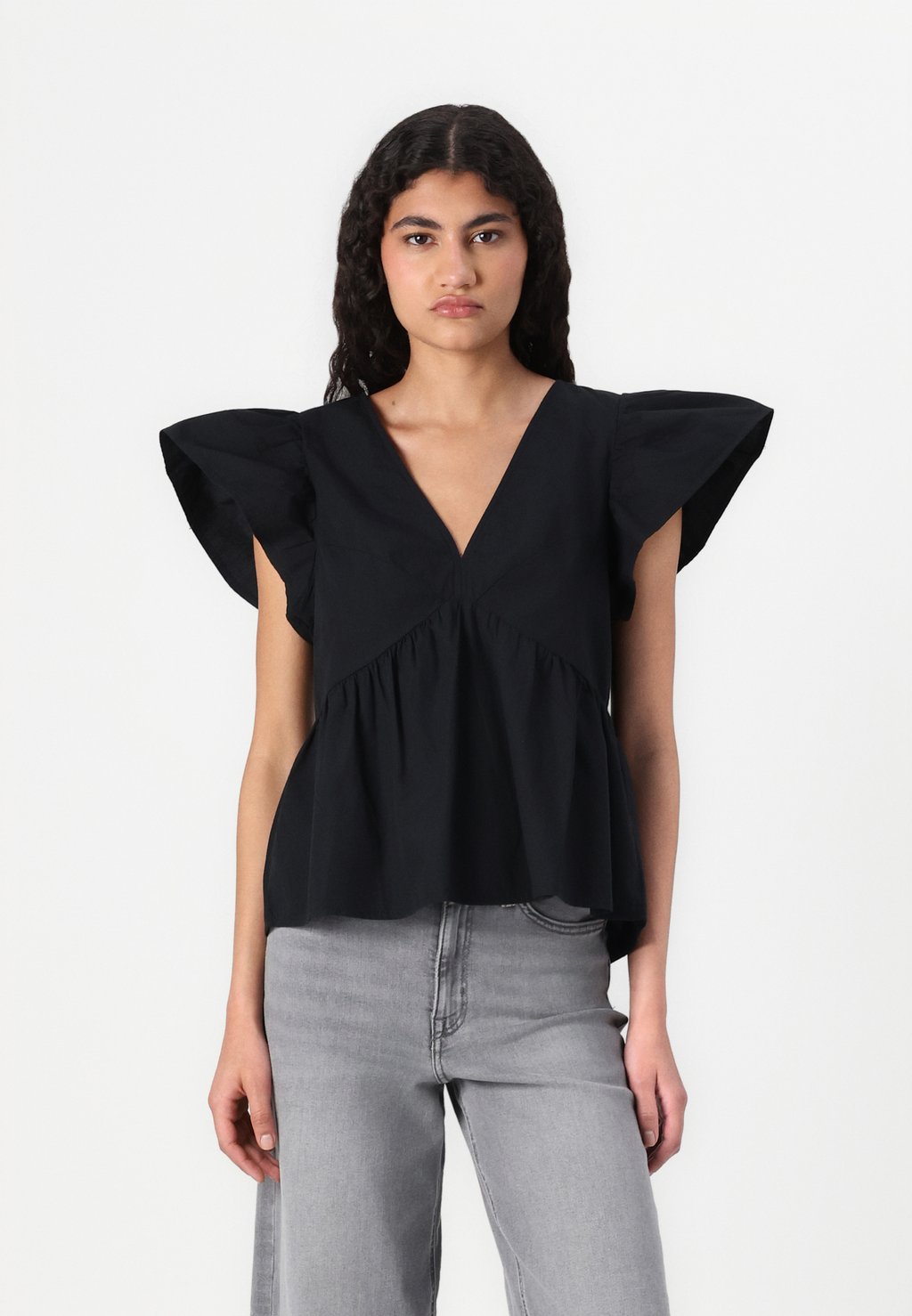 

Блуза VMJARLOTTE V NECK Vero Moda, черный