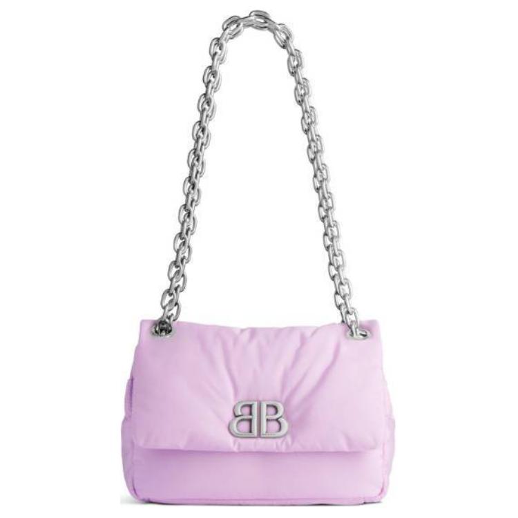 Нейлоновая сумка, мини-сумка через плечо women's lavender Balenciaga, Set (Bag+Dust Bag) — фото 2