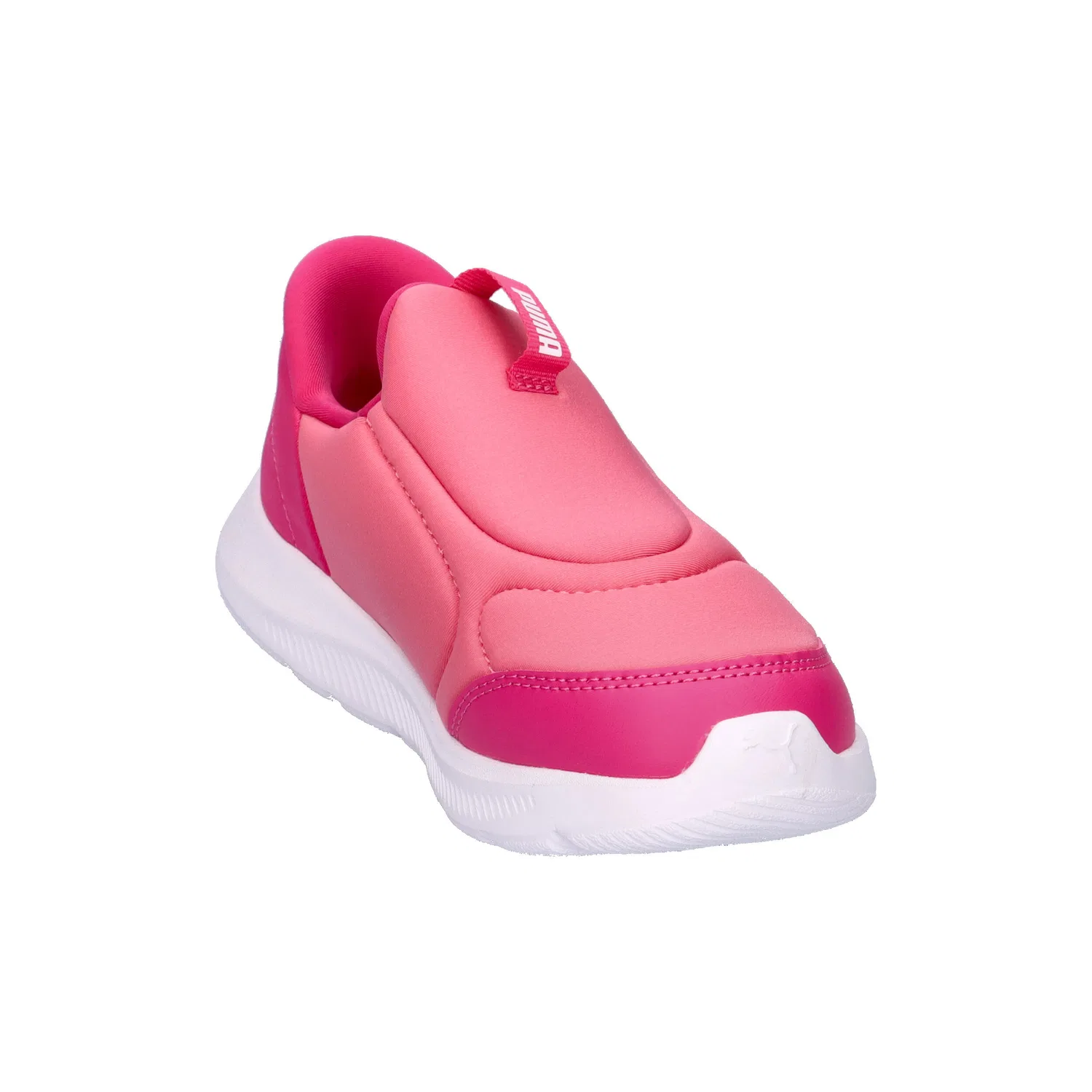 Детские кроссовки без шнурков Puma Fun Racer 2 SLIPTECH PS, Puma, Роза — фото 2
