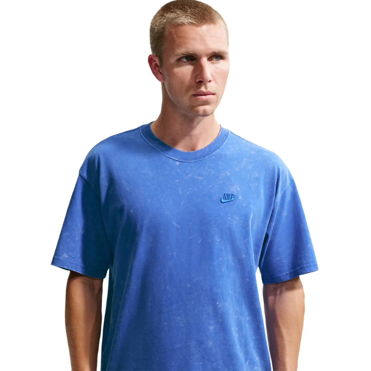 Футболка мужская Vintage Wash Nike, цвет Game Royal/Game Royal