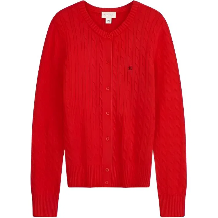 Женский свитер с круглым вырезом Calvin Klein, Vermilion