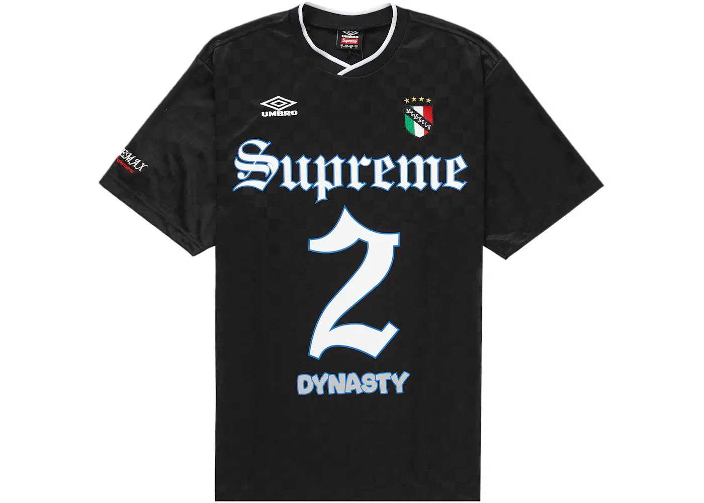 Мужская футбольная футболка Supreme Umbro Soccer Jersey, Black