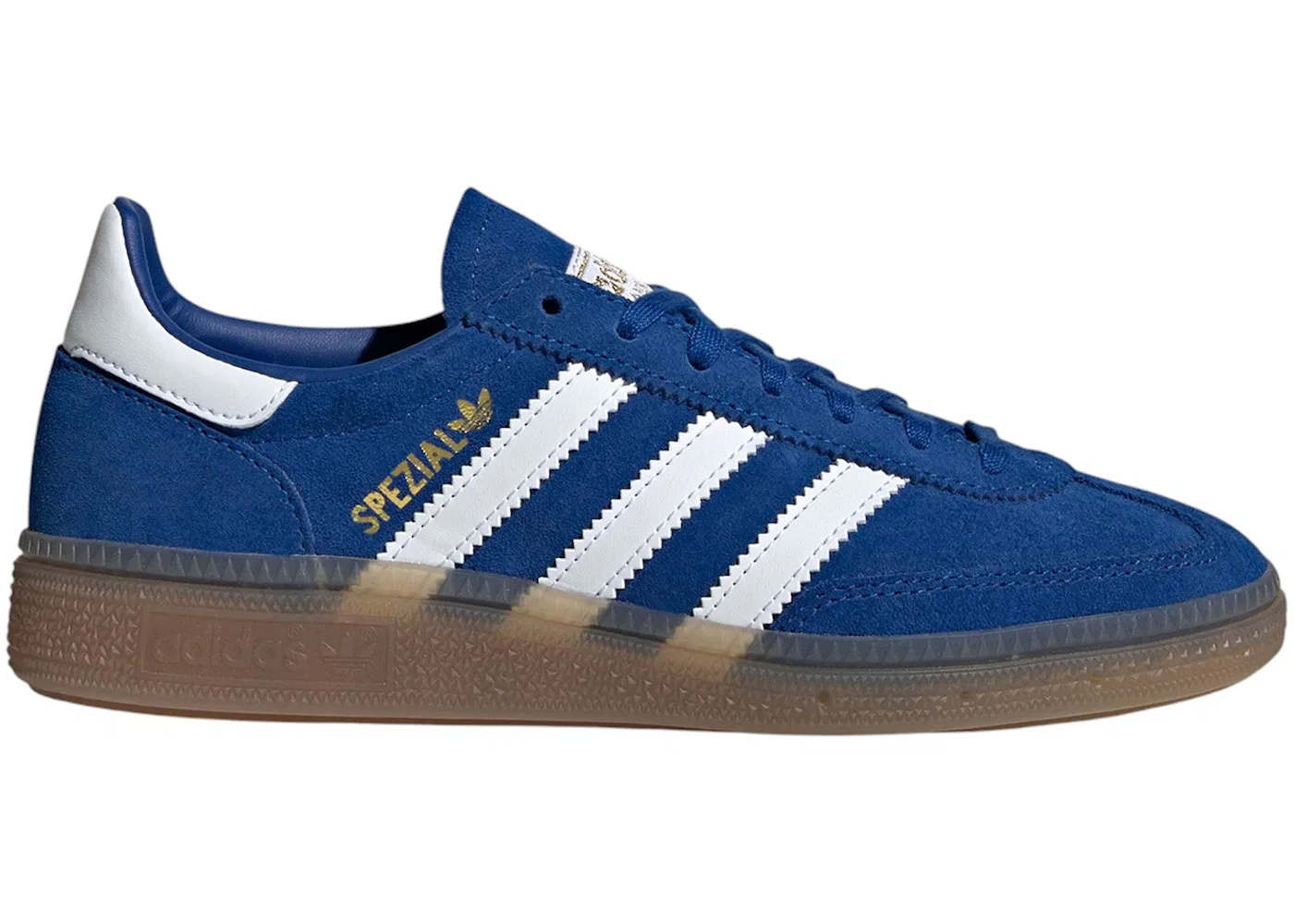Детские кроссовки с замшевым верхом Adidas Handball Spezial, Royal Blue/Non Dyed/Gum