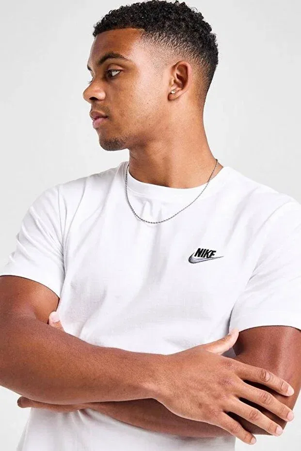Женская футболка с вышивкой Nike, White — фото 3