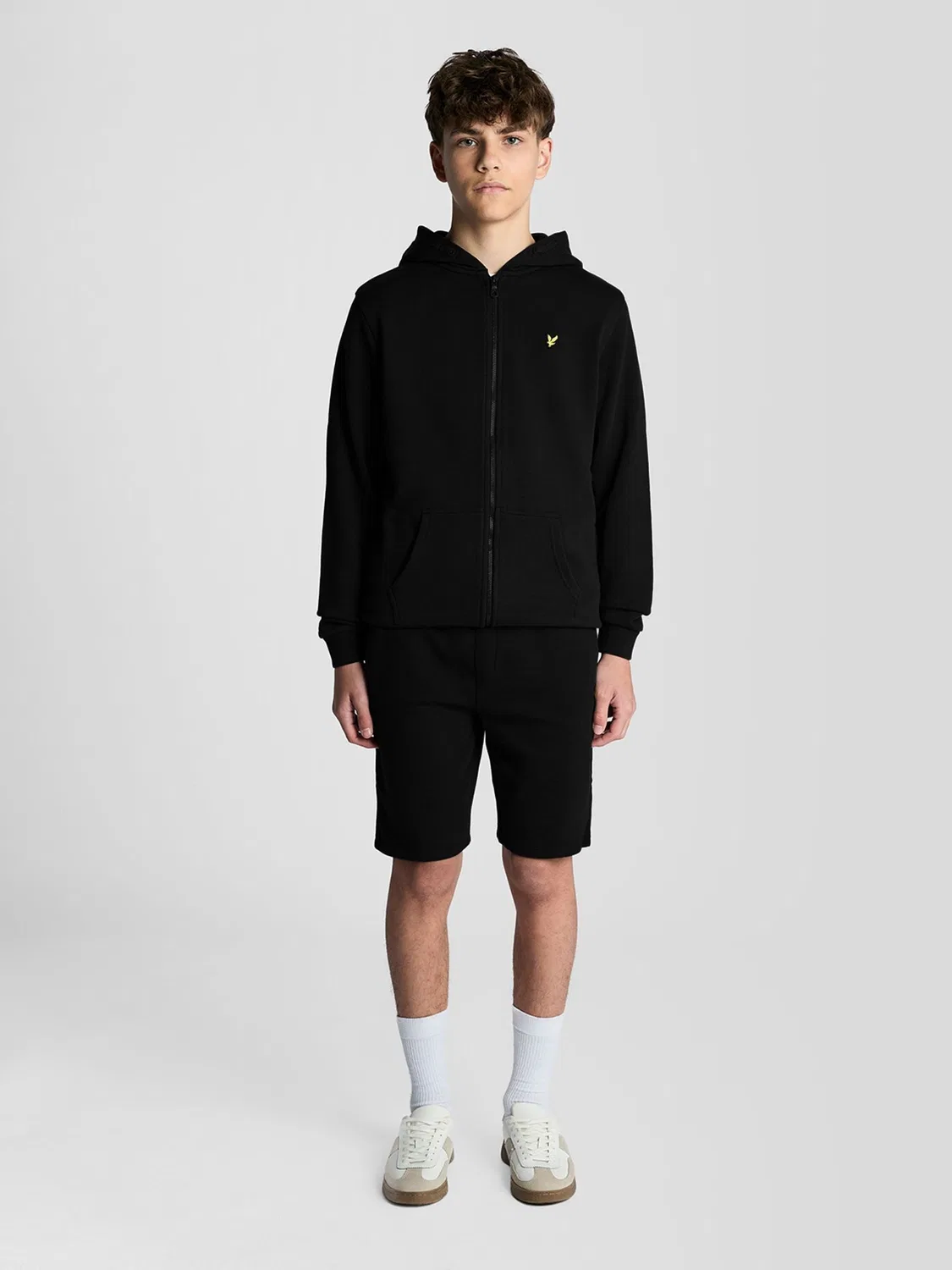 Шорты джерси Lyle & Scott, черный — фото 2