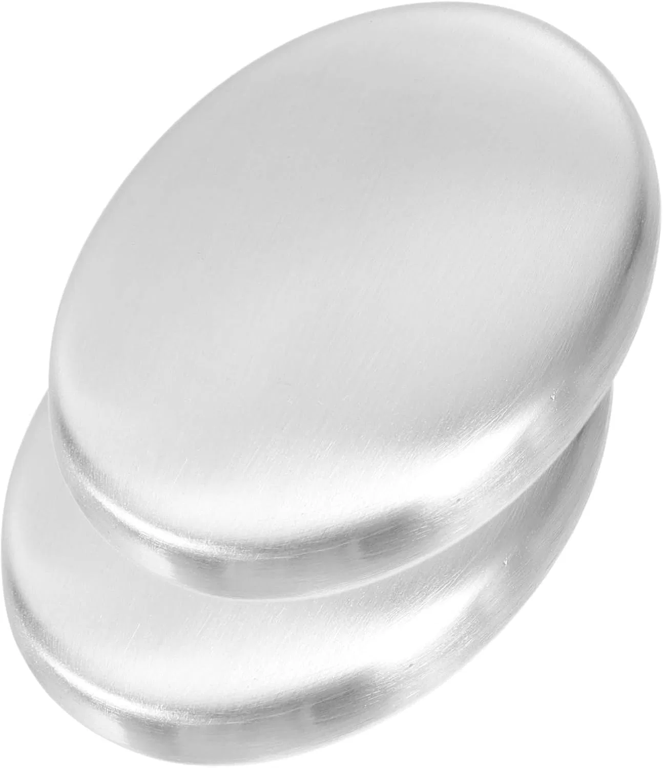 Мыло для рук металлическое MAGICLULU, 2 шт, 6.80 x 5.00 x 1.40 см, Silver
