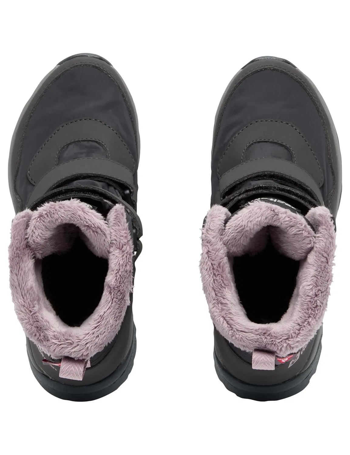 Детские зимние ботинки для девочек Polar Bear-g Texapore Mid Vc K Jack Wolfskin, Phantom — фото 3