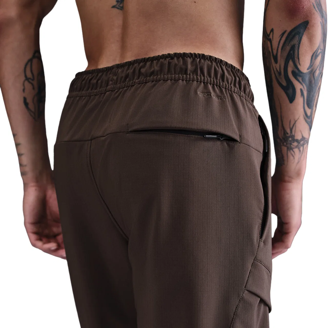 Мужские карго-брюки с утилитарным стилем, Nike Dri-FIT Unlimited Alt Cargo, Nike, Baroque Brown Baroque Brown Black — фото 2