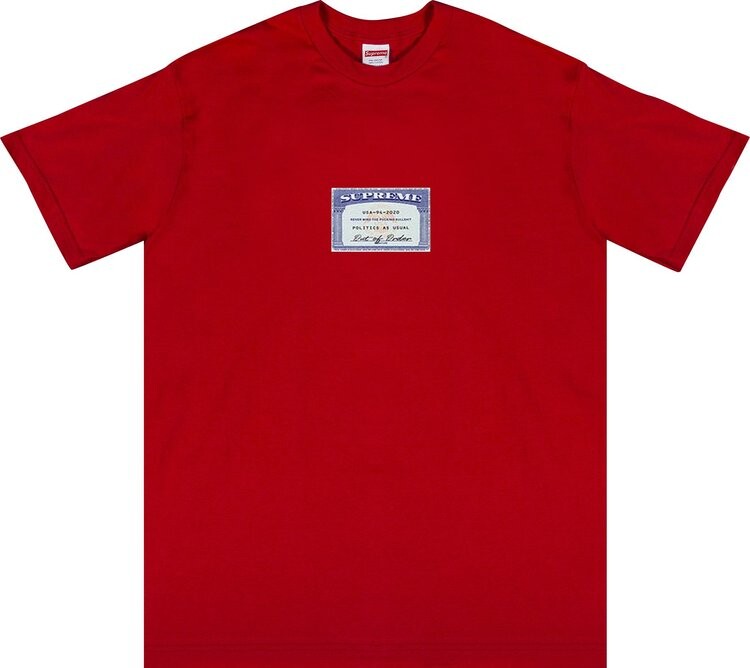 

Футболка Supreme Social Tee 'Red', красный