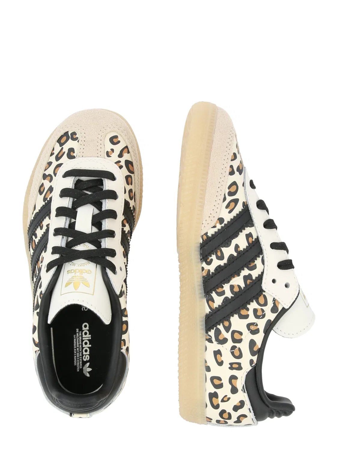 Кроссовки Adidas Originals Samba белого, белого цвета — фото 2