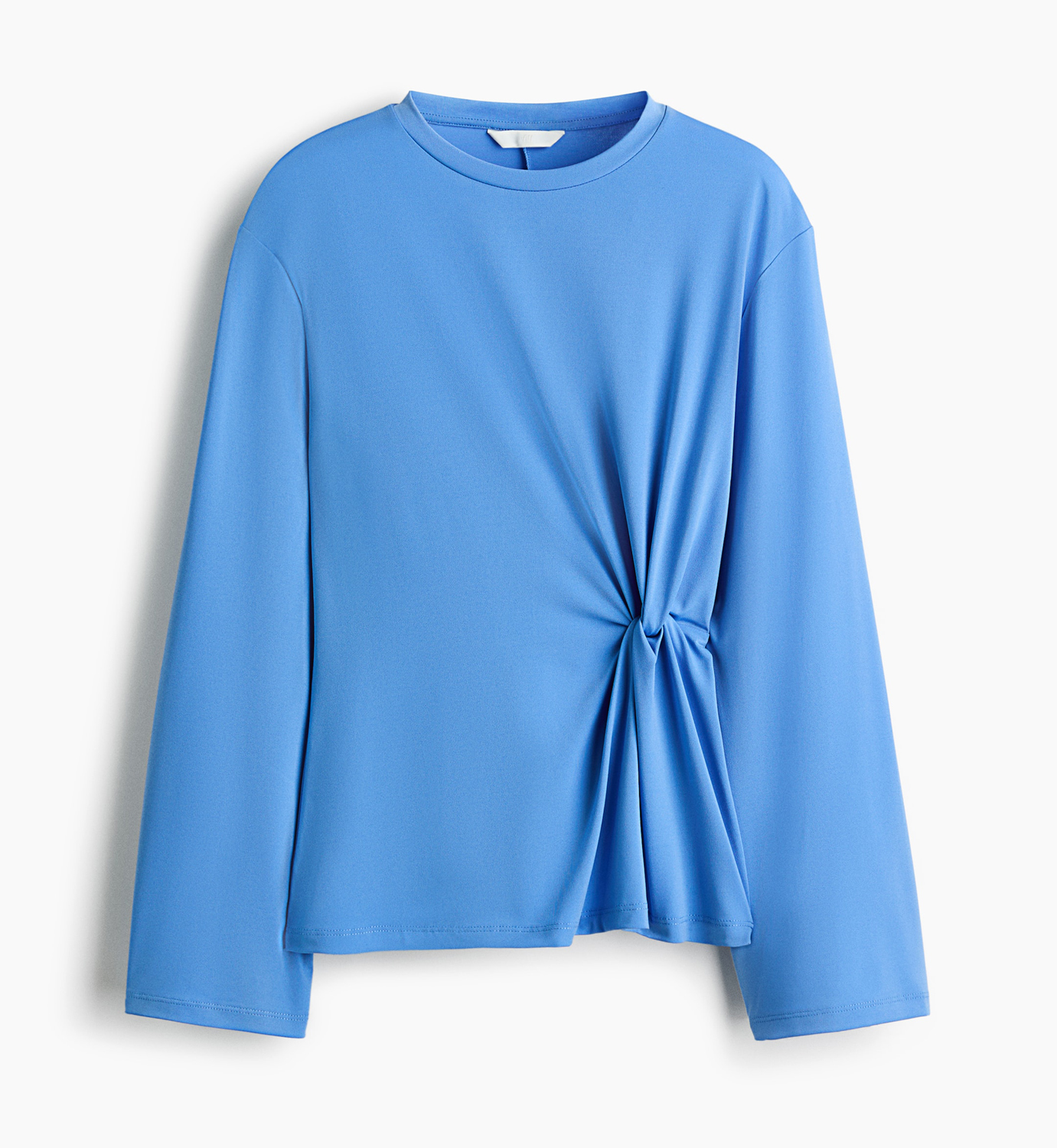 

Лонгслив H&M Twist-Detail, синий