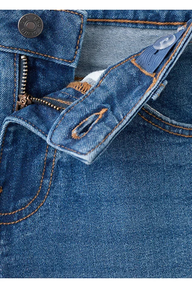 Детские шорты джинсовые для мальчиков Mango Kids, Dark Blue — фото 3