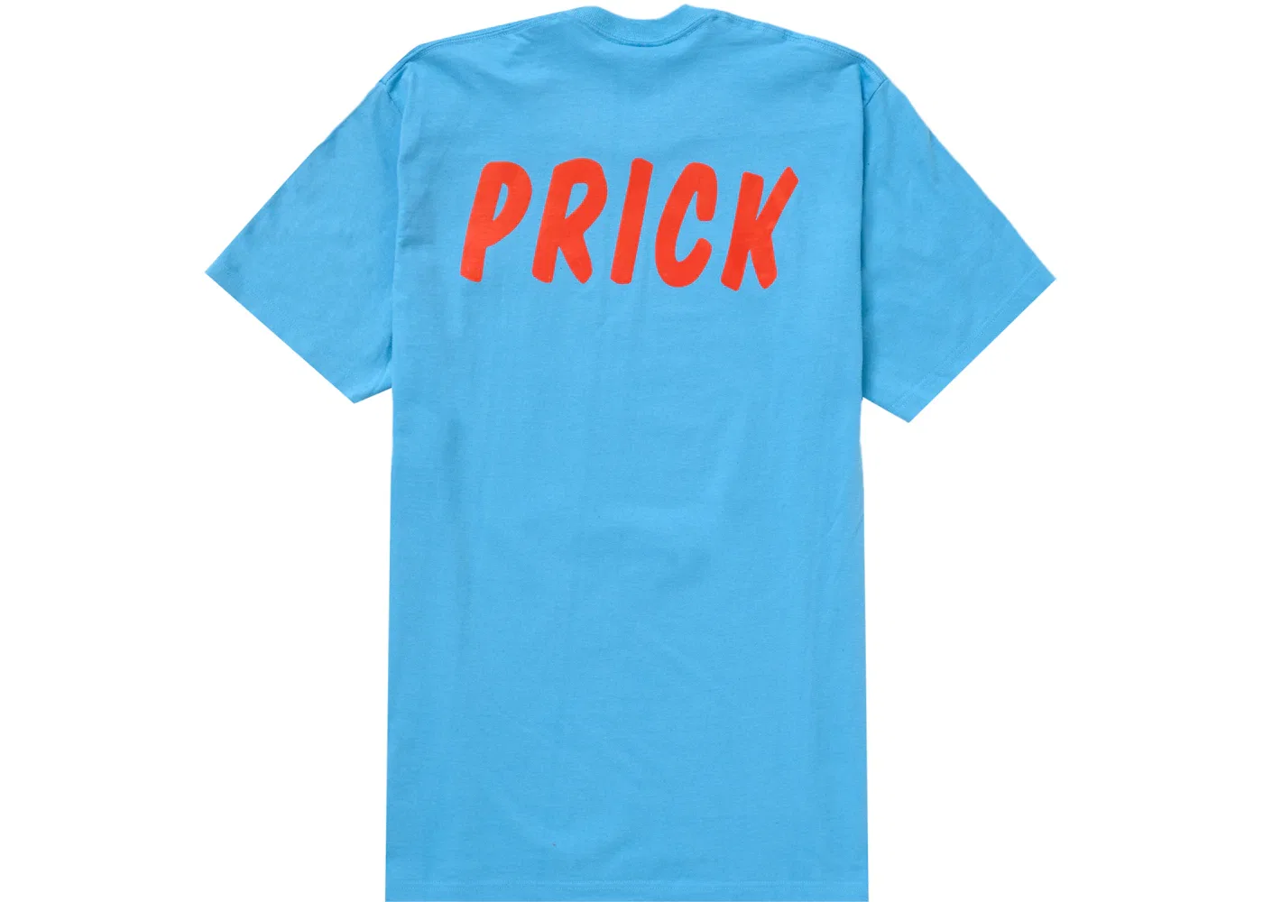 Мужская футболка с принтом Prick Supreme, Bright Blue — фото 2