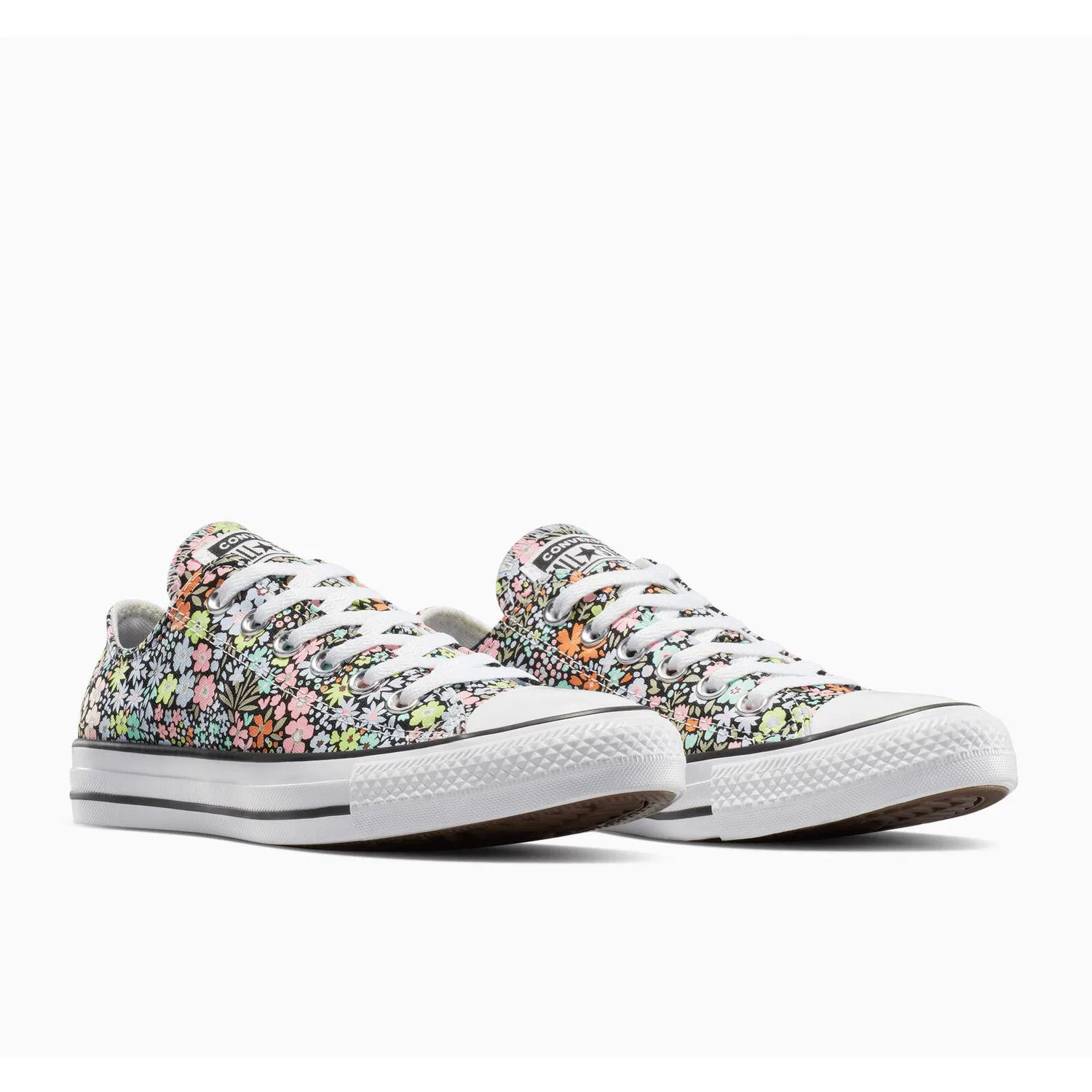 Детские кеды Converse Chuck Taylor All Star Mini Flowers, Bunt — фото 4